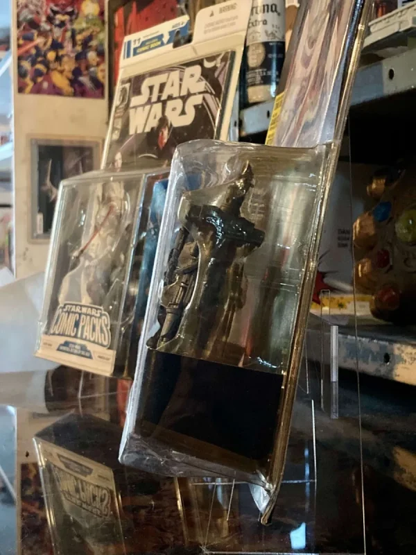 #2 Photograph of Star Wars collectibles - Star Wars Comic Packs